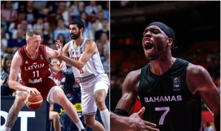 Olimpinė atranka: Latvija sutriuškino Sakartvelą, Bahamų NBA žvaigždės palaužė Suomiją